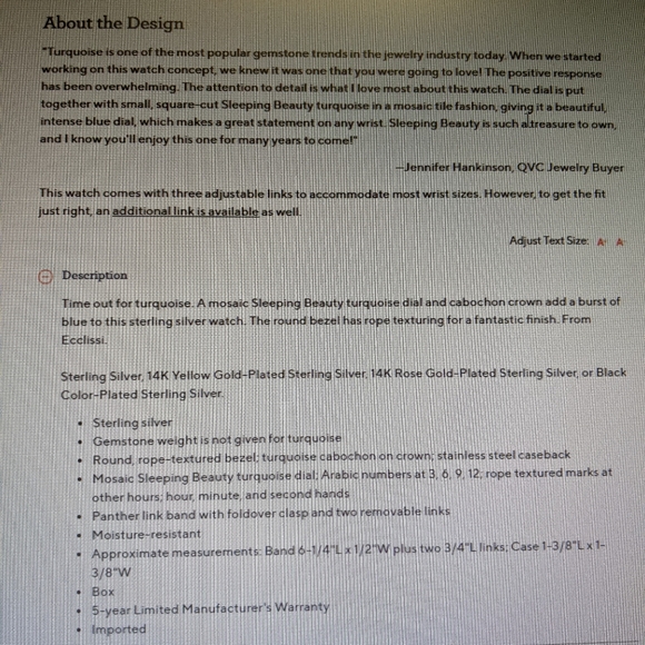 14k Gold Turquoise Vtg watch - Picture 13 of 16